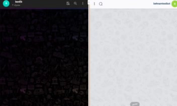 نمونه کار ربات فوروارد بله به ایتا