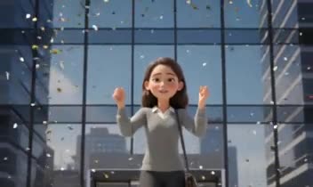تیزر/ویدئوی توضیحی سه‌بعدی حرفه‌ای | انیمیشن کاراکتر (3D Character) برای تحلیل داده و گزارش‌دهی