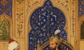 نمونه انیمیشن سبک مینیاتوری پارسی