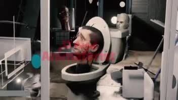 ساخت انیمیشن skibidi با بلندر.