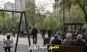 ساخت و ادیت ویدئو درباره پیری جمعیت