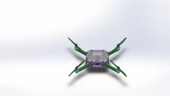 طراحی درون (Drone) اکسپلود قطعات