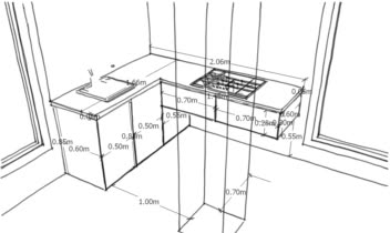 جزئیات اجرایی کابینت