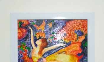 ویترای.نقاشی روی فوم