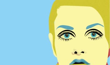 طراحی پوستر هنری Twiggy
