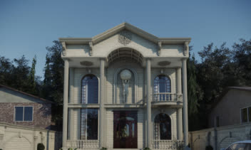 طراحی و مدل سازی ویلای دوبلکس
