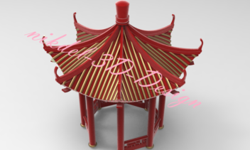 طراحی آلاچیق چینی