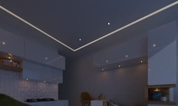 دکوراسیون داخلی ، طراحی سه بعدی و رندر کابینت نمایشگاه