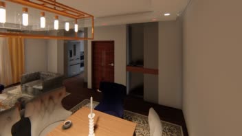 طراحی داخلی آپارتمان ۱۲۰ متری