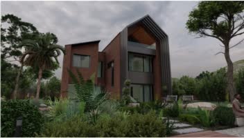 طراحی و رندرینگ ویلا