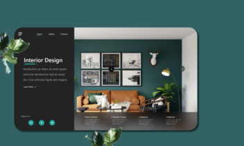 landing page نمونه طرح