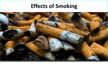 لکچر در مورد اثرات سیگار کشیدن-به انگلیسی-Powerpoint