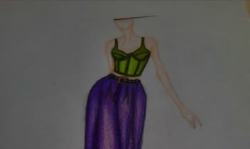 طراحی لباس
