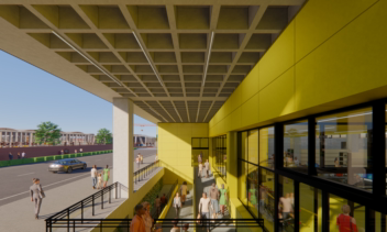 مدل سازی و رندرینگ هایپر مارکت