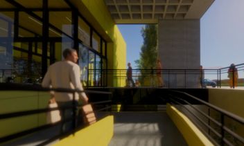 مدل سازی و رندرینگ هایپر مارکت