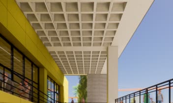 مدل سازی و رندرینگ هایپر مارکت