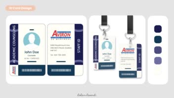 طراحی کارت شناسایی شرکت