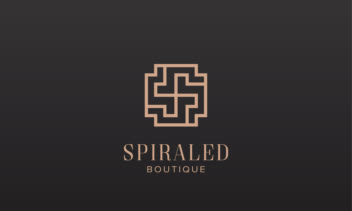 طراحی لوگو بوتیک "Spiraled"
