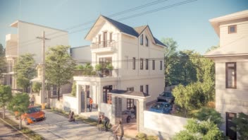 4284 Exterior House Scene Sketchup Model by Nguyen Van Nam 1.jpg