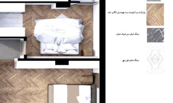 طراحی پلان مبلمان