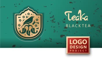 لوگوی چای تیکا / Teaka tea