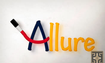 طراحی لوگو فروشگاه (Allure) - گالری آرایشی