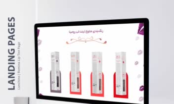 طراحی رابط کاربری لندینگ پیج | لانچینو شاواز