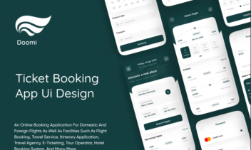 Ui Ux Design Ticket Booking App
