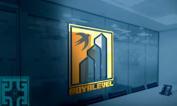 طراحی لوگو هلدینگ تجاری (Royalevel)-سری دوم