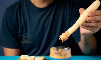 عکاسی تبلیغاتی کره بادام زمینی