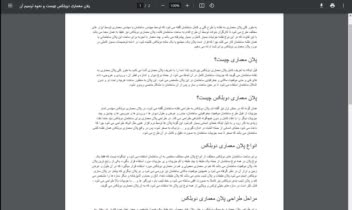 25 نمونه کار تولید محتوای طولانی و کاملا سئو شده در قالب PDF