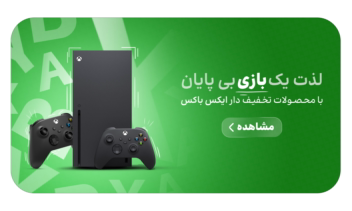 طراحی بنر سایت با رنگبندی برندینگ xbox