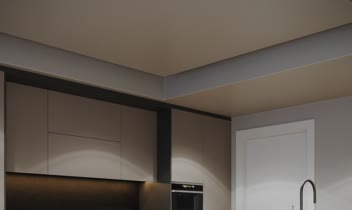 طراحی کابینت آشپزخانه مدرن واقع در یزد