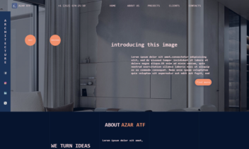 طراحی قالب سایت شرکتی اختصاصی (html,css,javascript)