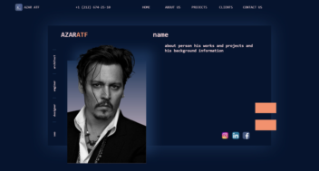 طراحی قالب سایت شرکتی اختصاصی (html,css,javascript)