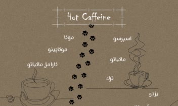 طراحی تخصصی و خلاقانه منو کافه و رستوران طبق تم شما