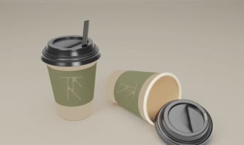 طراحی لوگو‌ی کافه تایماز با استفاده از حروف خود برند