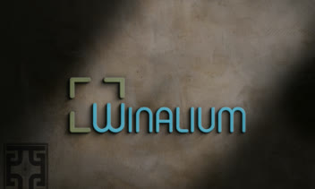 طراحی لوگو کارخانه درب و پنجره (Winalium)