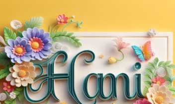 طراحی لوگو برند هانی برای سایت و پروفایل