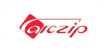طراحی نشانه لاتین زیپ پانل arczip