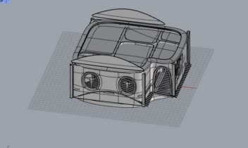 نمونه طراحی خانه با نرم افزار راینو