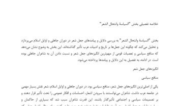 ترجمه و خلاصه سازی کتاب نقض كتاب في الشعر الجاهلي