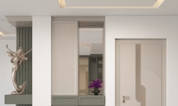 طراحی کلوزت،تی وی وال،کابینت نئو‌کلاسیک