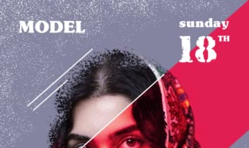 پوسترِ تبلیغاتیِ شال و روسری .