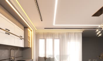 طراحی آشپزخانه  سبک  نئو کلاسیک