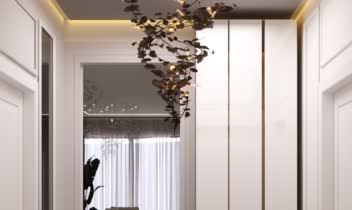 طراحی داخلی پروژه مسکونی سبک نئوکلاسیک