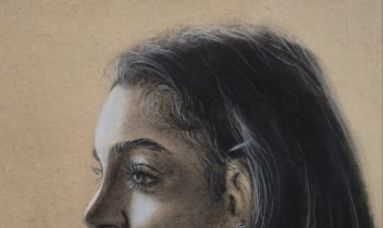 طراحی پرتره سیاه قلم ، پرتره نگاری