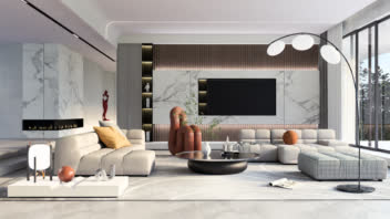 طراحی دیوار تلویزیون ( tv wall)