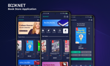 طراحی رابط کاربری (UI) اپلیکیشن فروش کتاب