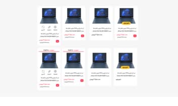 نمونه کار سایت فروشگاهی مارکت کالا